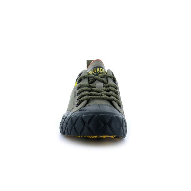 Pánské Tenisky Palladium Palla Ace Supply LO Low Tops Olivy Zelené | CZ XBF-26C